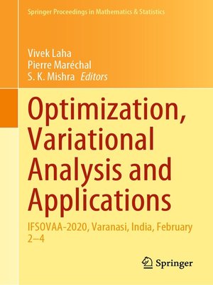 cover image of Optimization, Variational Analysis and Applications